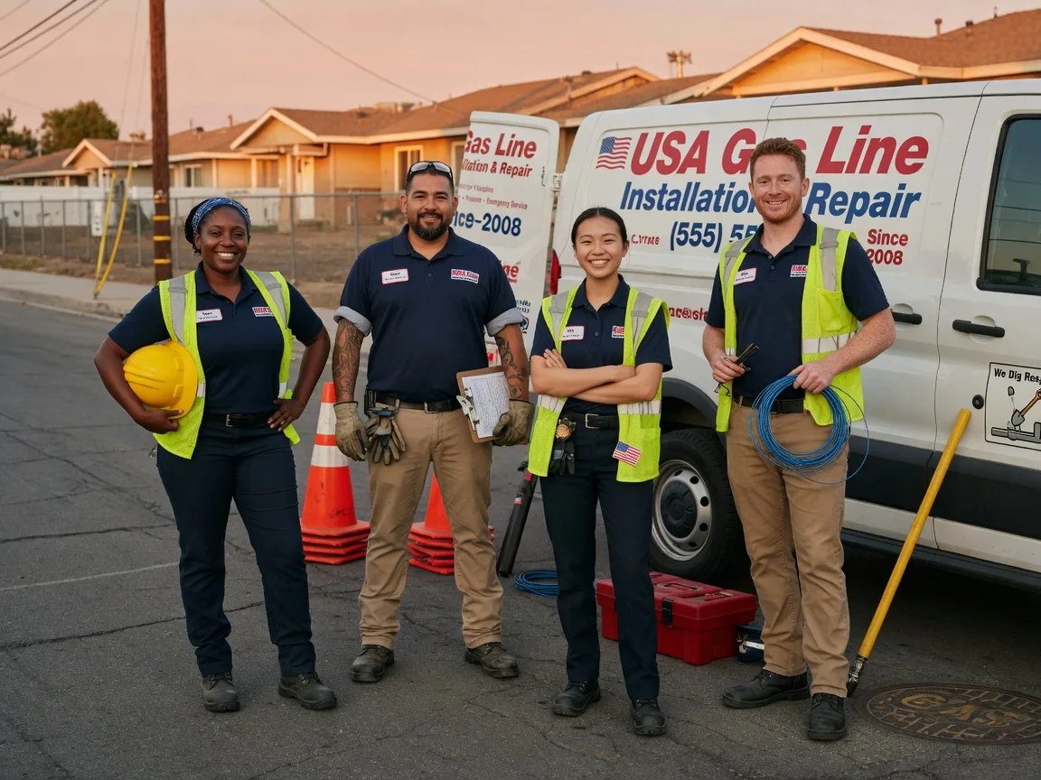 Gas Line Installation company in Pleasant Dale, NE
